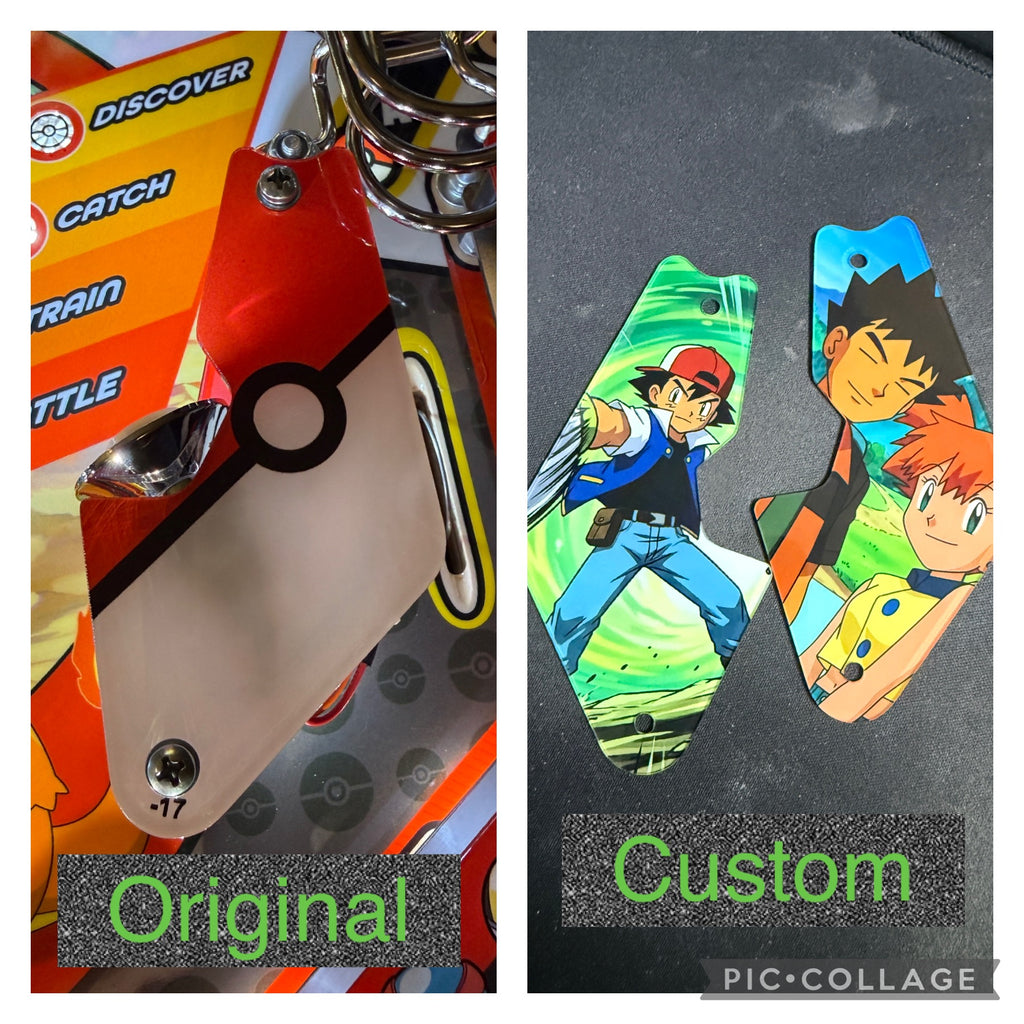 Pokémon Pinball Acrylic Upgrade Set slinghsots for Stern PRO models